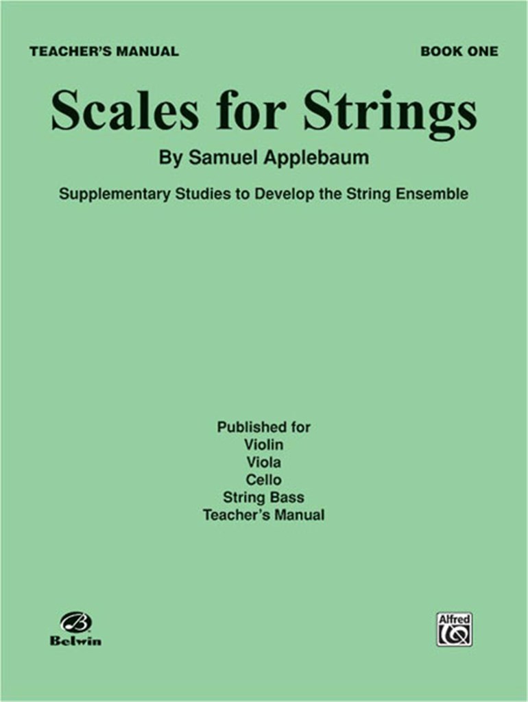 Scales for Strings, Book I